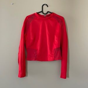 Crop Top Mesh sleeve